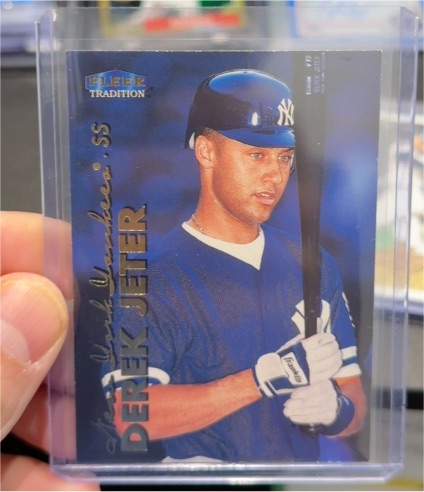 1999 Fleer Tradition #5 Derek Jeter — front