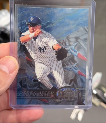 1997 SkyBox Metal Universe #118 Derek Jeter — front
