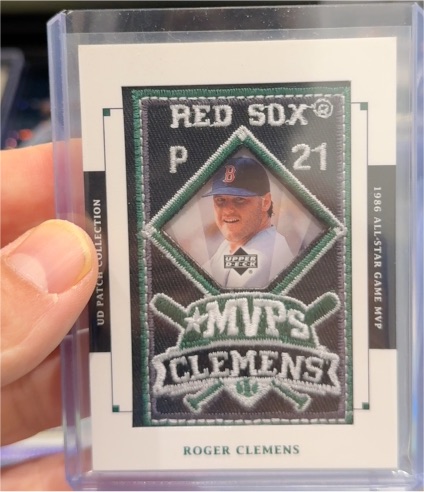 2003 Upper Deck Patch Collection MVP's #MVP-14 Roger Clemens — front