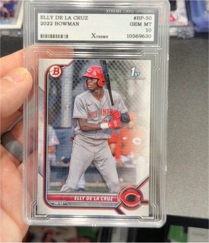 2022 Bowman #BP-50 Elly De La Cruz — front