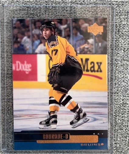 1999-00 Upper Deck #17 Ray Bourque Boston Bruins — front