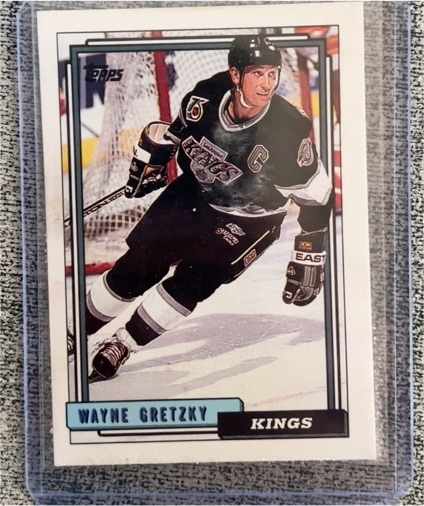1992-93 Topps #1 Wayne Gretzky — front