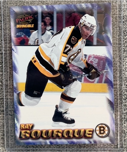 1997-98 Pacific Invincible NHL Regime #10 Ray Bourque — front