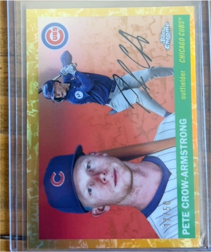 2025 Topps Chrome Platinum Anniversary #73 Pete Crow-Armstrong — front
