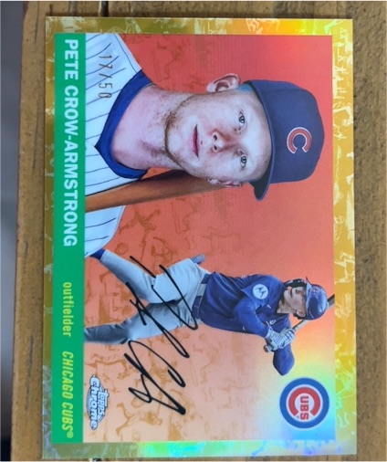 2025 Topps Chrome Platinum #73 Pete Crow-Armstrong — front