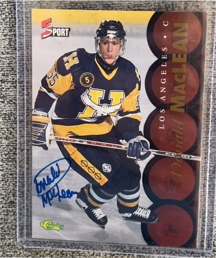1995 Classic 5 Sport #157 Donald MacLean — front