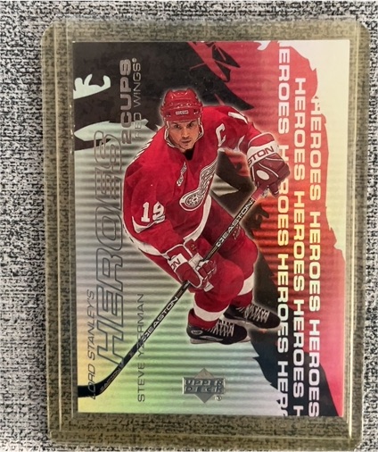 2000-01 Upper Deck Lord Stanley's Heroes #L4 Steve Yzerman — front