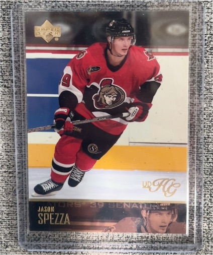 2003-04 Upper Deck SP Authentic 10th Anniversary #SP11 Jason Spezza — front