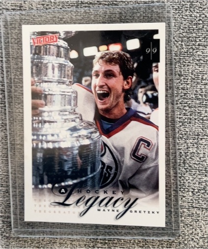 1999-00 Upper Deck Victory - A Hockey Legacy Wayne Gretzky #410 — front