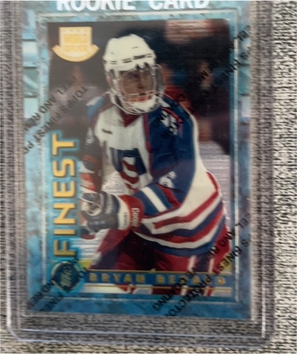 1994-95 Topps Finest #114 Bryan Berard — front