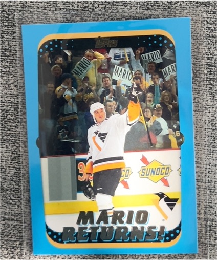 2001-02 Topps Mario Returns! #327 Mario Lemieux — front
