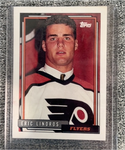 1992-93 Topps #529 Eric Lindros — front