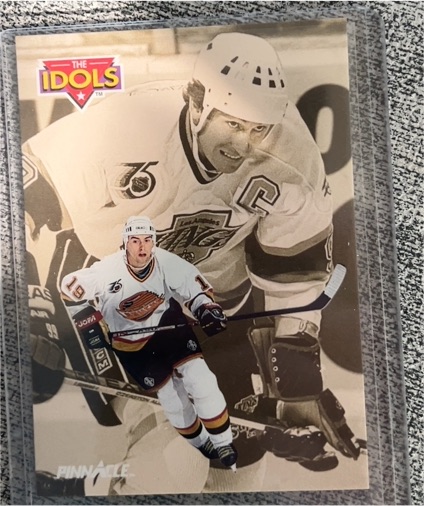 1992-93 Pinnacle The Idols #249 Wayne Gretzky — front