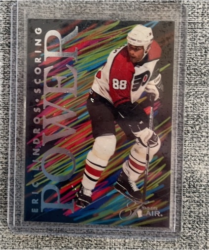 1994-95 Flair #6 Eric Lindros Scoring Power — front