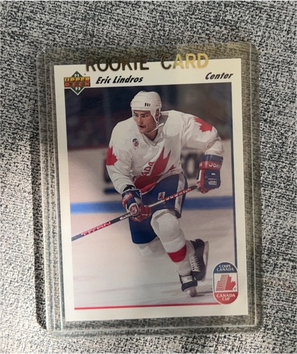 1991-92 Upper Deck #9 Eric Lindros — front