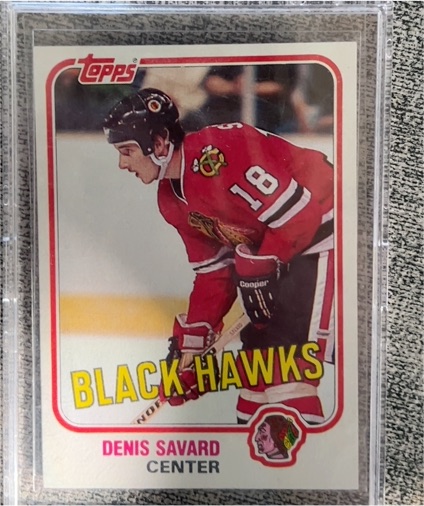 1981-82 Topps #75 Denis Savard — front