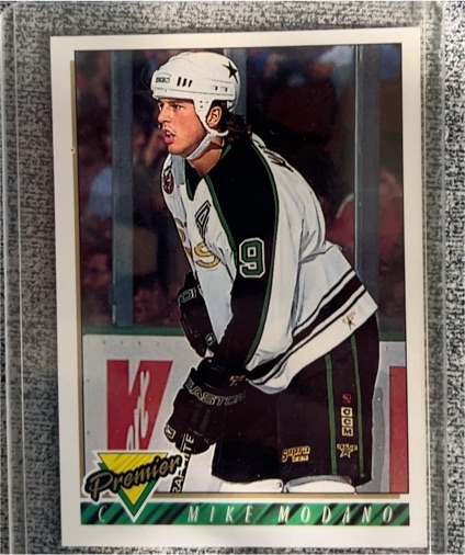 1993-94 Topps Premier #46 Mike Modano — front