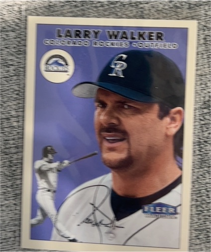 2000 Fleer Tradition #100 Larry Walker — front