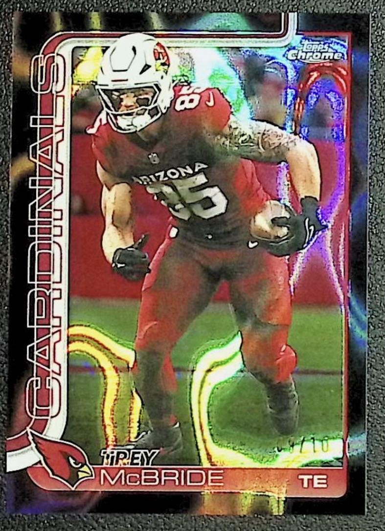 2025 Topps Chrome #4 Trey McBride — front