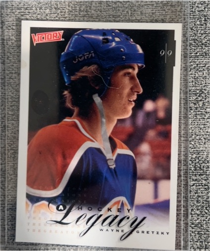 1999-00 Upper Deck Victory #396 A Hockey Legacy Wayne Gretzky — front