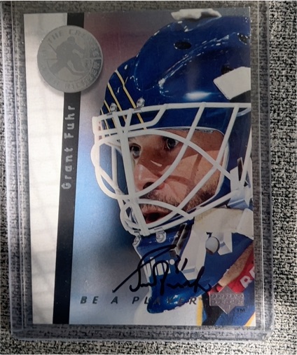 1996 Upper Deck Be A Player #S196 Grant Fuhr — front