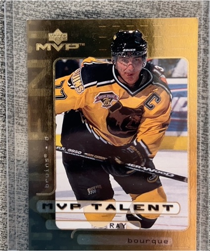 1999-00 Upper Deck MVP MVP Talent #MVP5 Ray Bourque — front