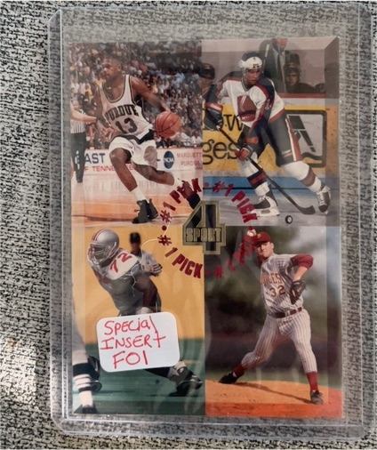 1994 Classic 4 Sport #FO1 Glenn Robinson / Ed Jovanovski / Dan Wilkinson / Paul Wilson — front