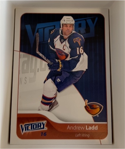2011-12 Upper Deck Victory #12 Andrew Ladd — front