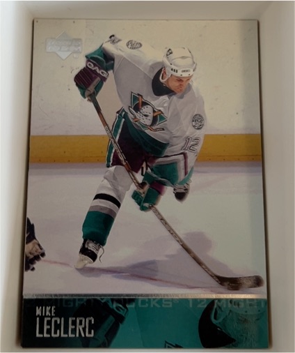 2003-04 Upper Deck #248 Mike Leclerc Anaheim Mighty Ducks — front