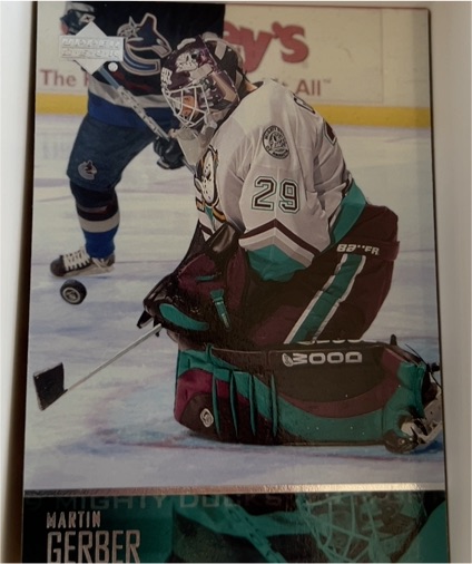 2003-04 Pacific #250 Martin Gerber Anaheim Mighty Ducks — front