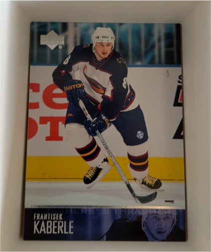 2000-01 Upper Deck #240 Frantisek Kaberle — front