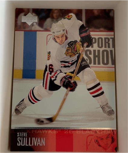 2000-01 Upper Deck #38 Steve Sullivan Chicago Blackhawks — front