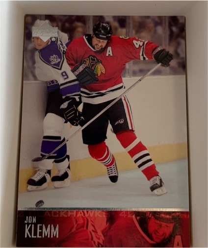2001-02 Upper Deck #272 Jon Klemm — front