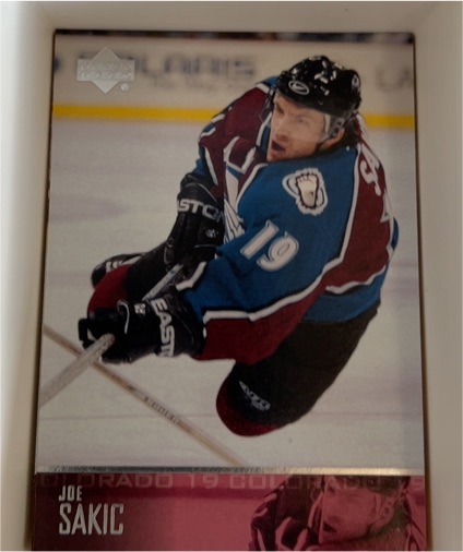 2005-06 Upper Deck #43 Joe Sakic — front