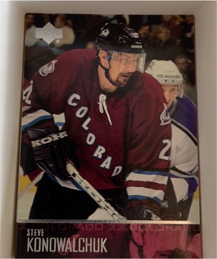 2003-04 Upper Deck #290 Steve Konowalchuk — front