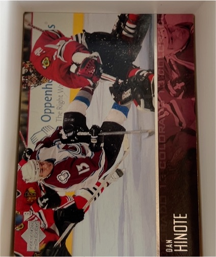 1996-97 Upper Deck Hockey On Ice Insight #365 Dan Hinote — front