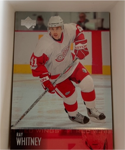2025-26 Upper Deck Detroit Red Wings Centennial #52 Ray Whitney — front