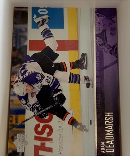 2001-02 Upper Deck Ice #21 Adam Deadmarsh — front