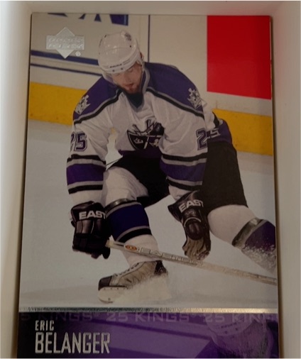 2001-02 Upper Deck #80 Eric Belanger — front