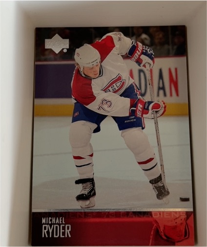 2003-04 Upper Deck #345 Michael Ryder — front