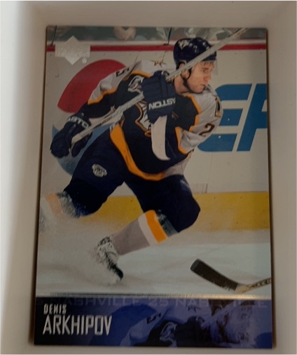 2003-04 Upper Deck #350 Denis Arkhipov — front