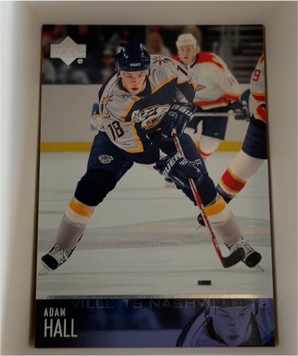 2002-03 Upper Deck #211 Adam Hall — front
