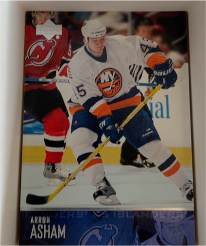 2003-04 Pacific #208 Arron Asham — front