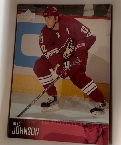 2001-02 Upper Deck #137 Mike Johnson — front