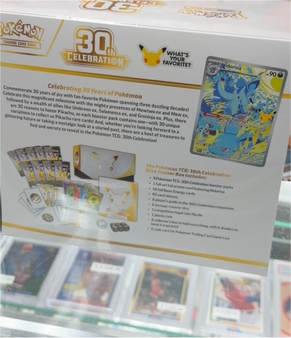 2021 Pokémon TCG 30th Celebration Elite Trainer Box Pikachu — front
