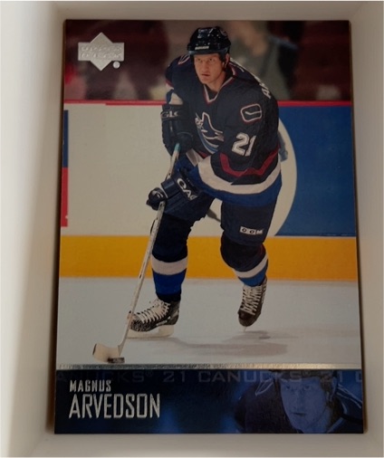 2003-04 Upper Deck #431 Magnus Arvedson — front
