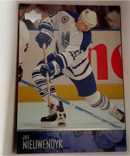 2003-04 Upper Deck #424 Joe Nieuwendyk Toronto Maple Leafs — front