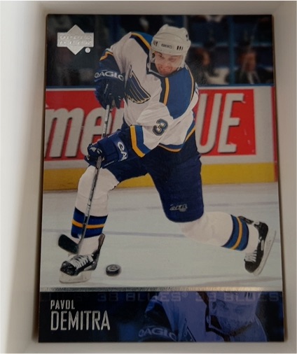 2002 Upper Deck #150 Pavol Demitra St. Louis Blues — front