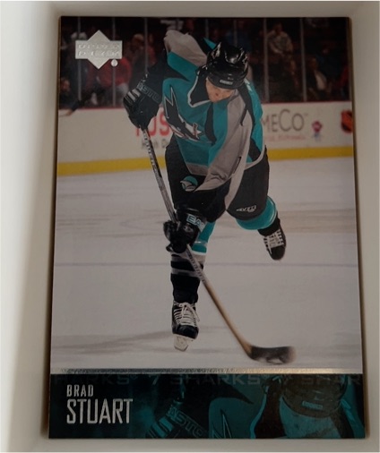 1999-00 Upper Deck #281 Brad Stuart — front