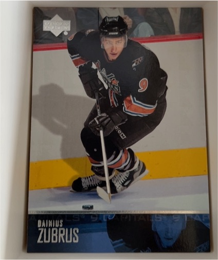 2003-04 Upper Deck #443 Dainius Zubrus — front